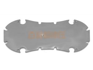 Stamped mounting plate with countersunk head cover